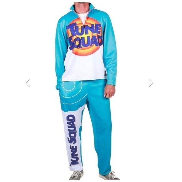 SPACE Jam A New Legacy Tune Squad Large Adult Warmup Track Suit Sweat Pants - Picture 1 of 13